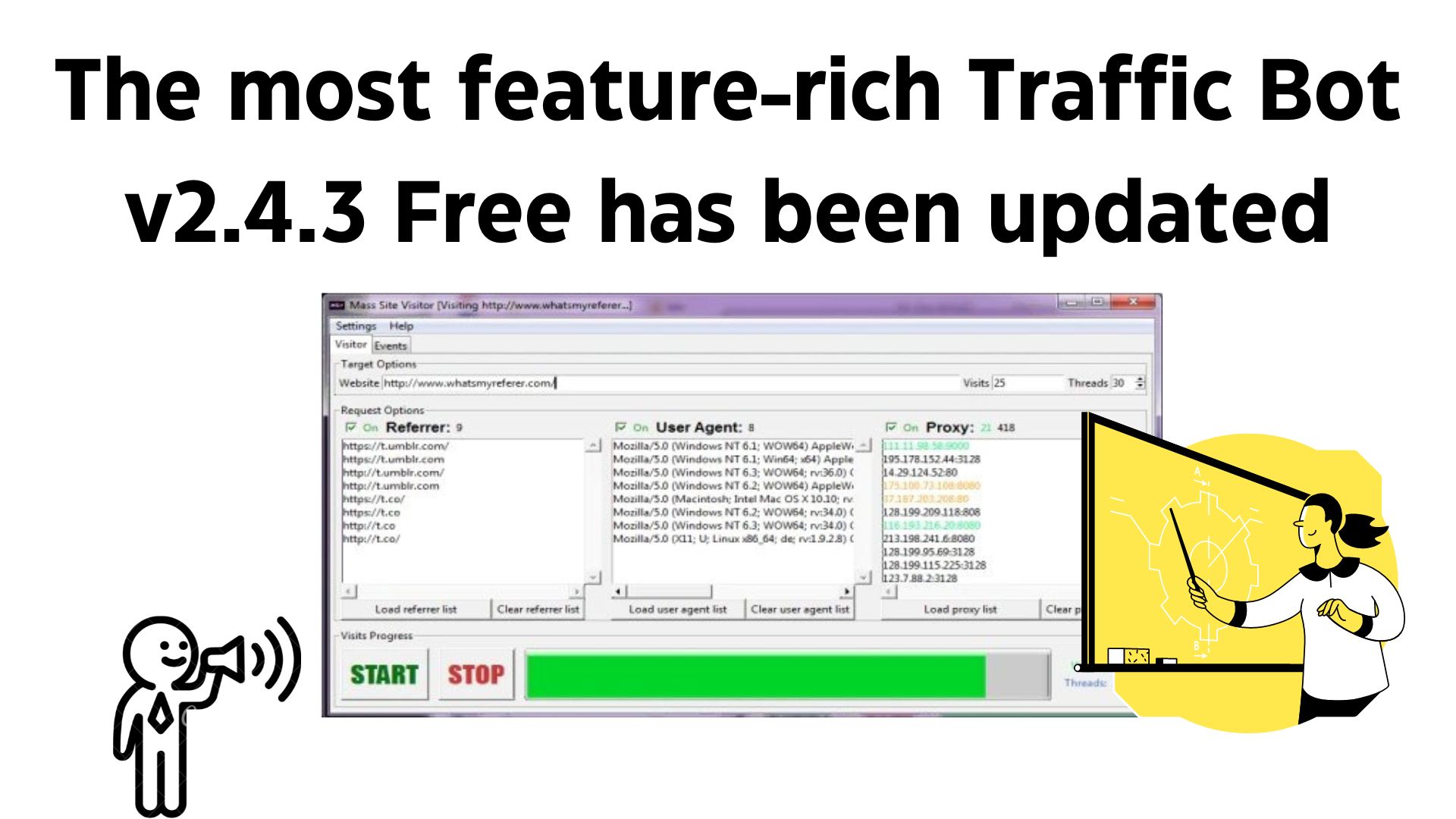 The Most Feature-Rich Traffic Bot V2.4.3 Free Has Been Updated