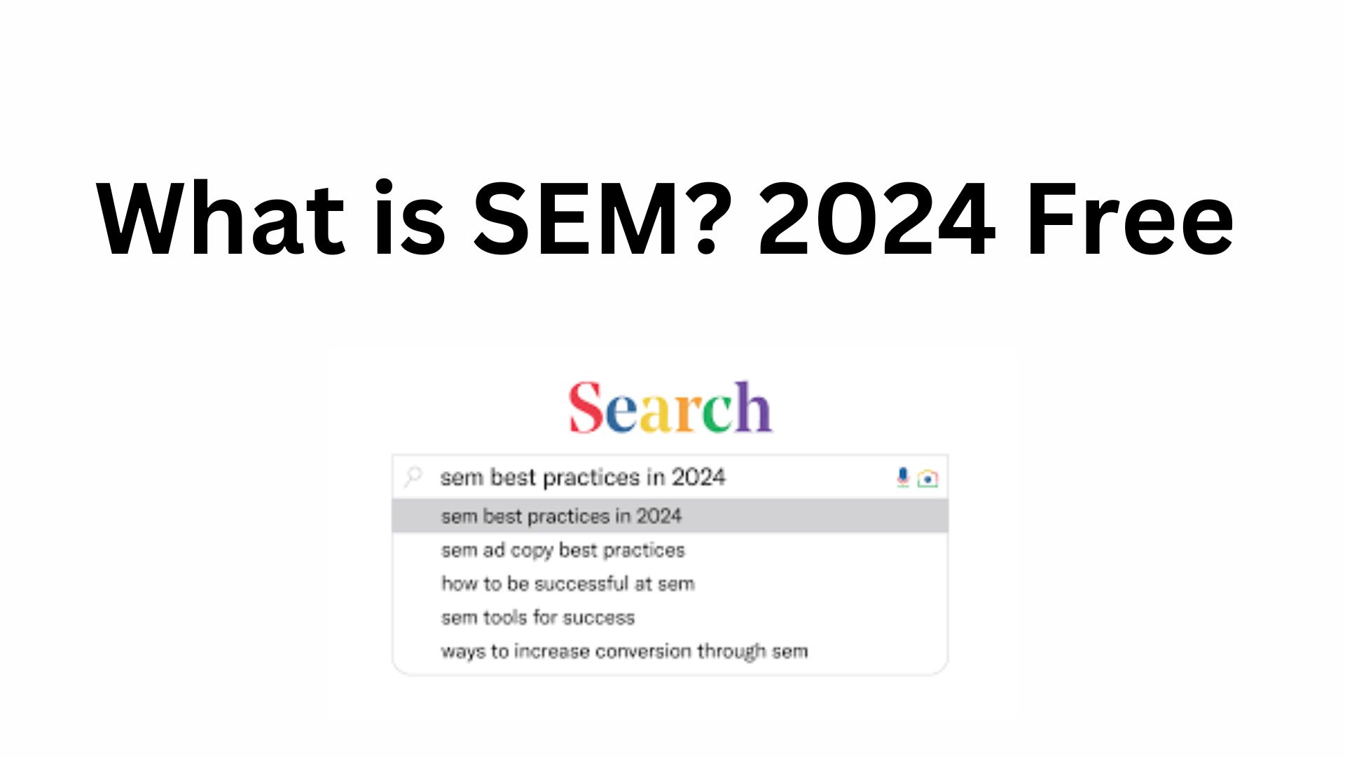 What Is Sem? 2024 Free